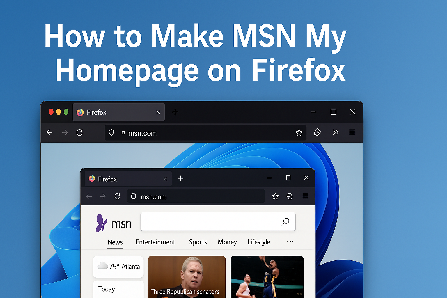 How To Make MSN My Homepage In Google Chrome How To Make MSN My Homepage In Google Chrome