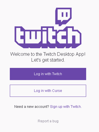 Twitch Launcher setup wizard running on Windows during installation process
