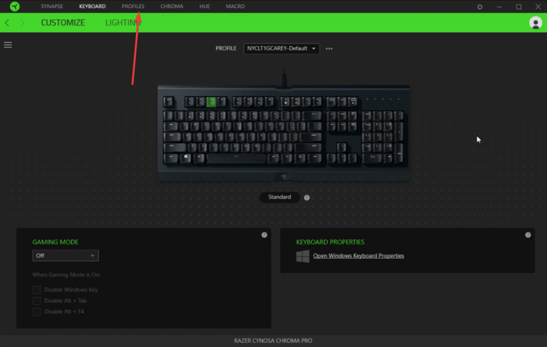 How to Change the Color of a Razer Cynosa Gaming Keyboard