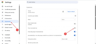 How to Show Google Toolbar in Chrome