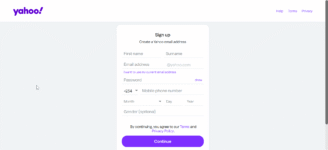 How to Create a Yahoo Email Account
