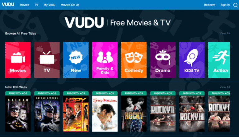 How to Login to Vudu on Smart TV
