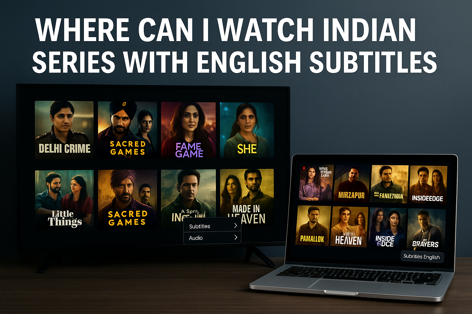 Where can I Watch Indian Series with English Subtitles