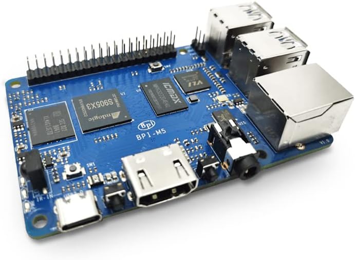 Banana Pi M5 with exposed chips