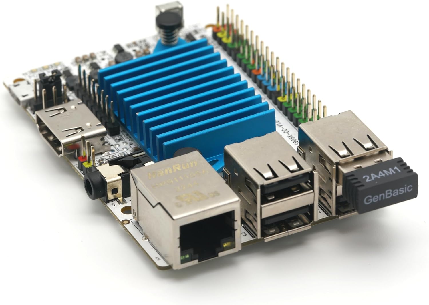 blue and grey Libre Computer Le Potato