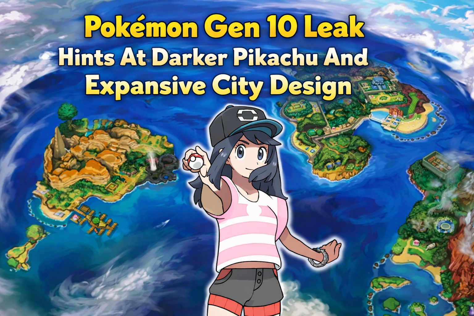 Pokémon Gen 10 Leak Hints At Darker Pikachu And Expansive City Design