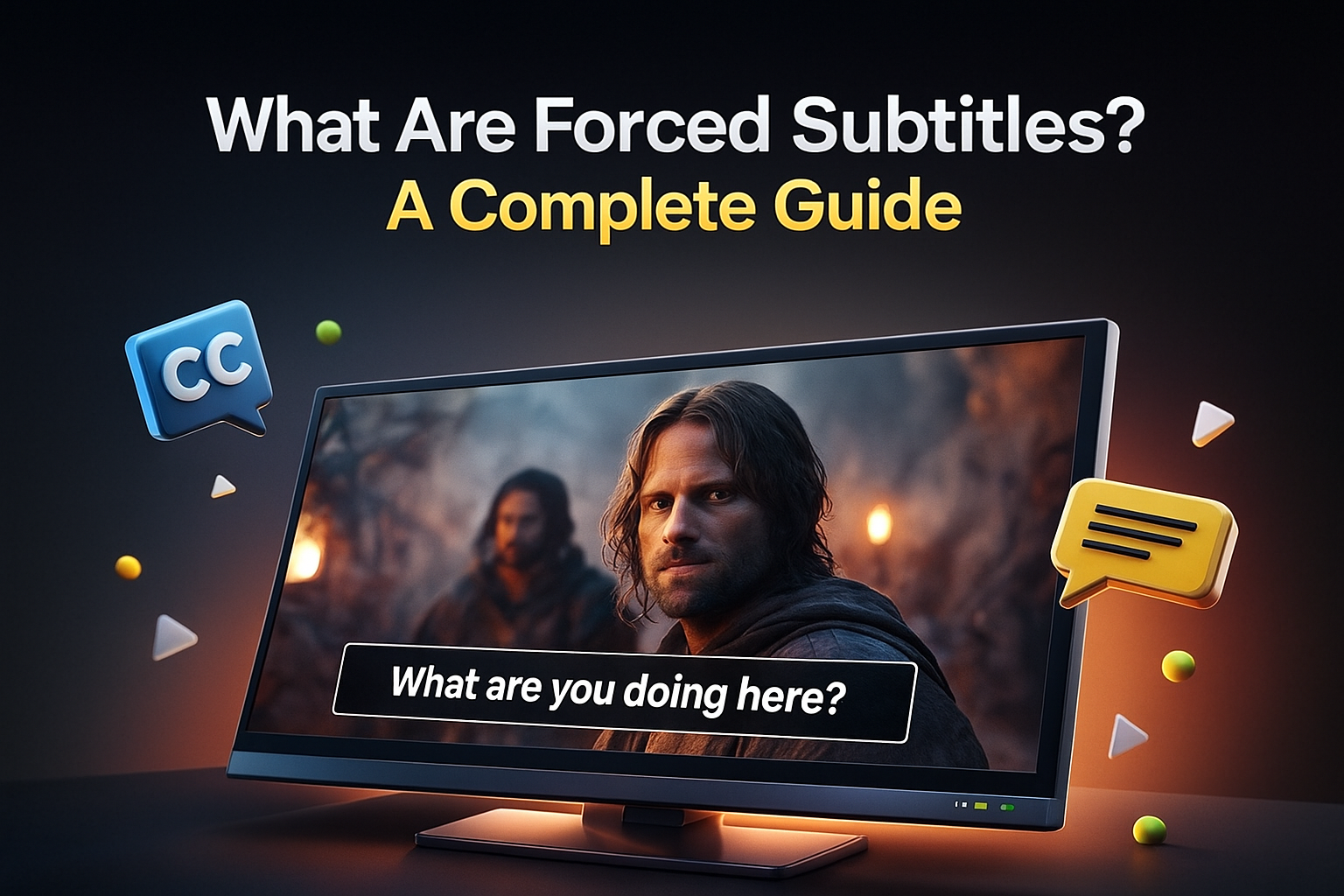 What Are Forced Subtitles? A Complete Guide