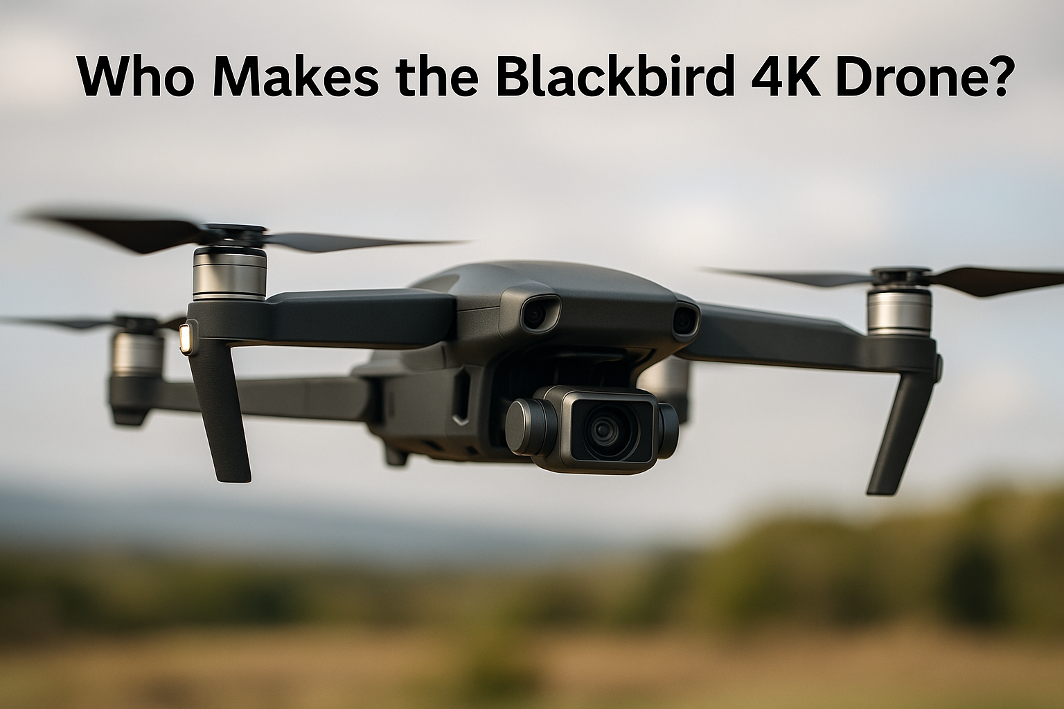 The Real Company Behind The Blackbird 4K Drone