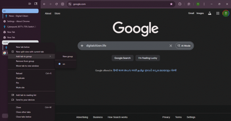 Chrome Vertical Tabs Gain Tab Groups and Split View Support
