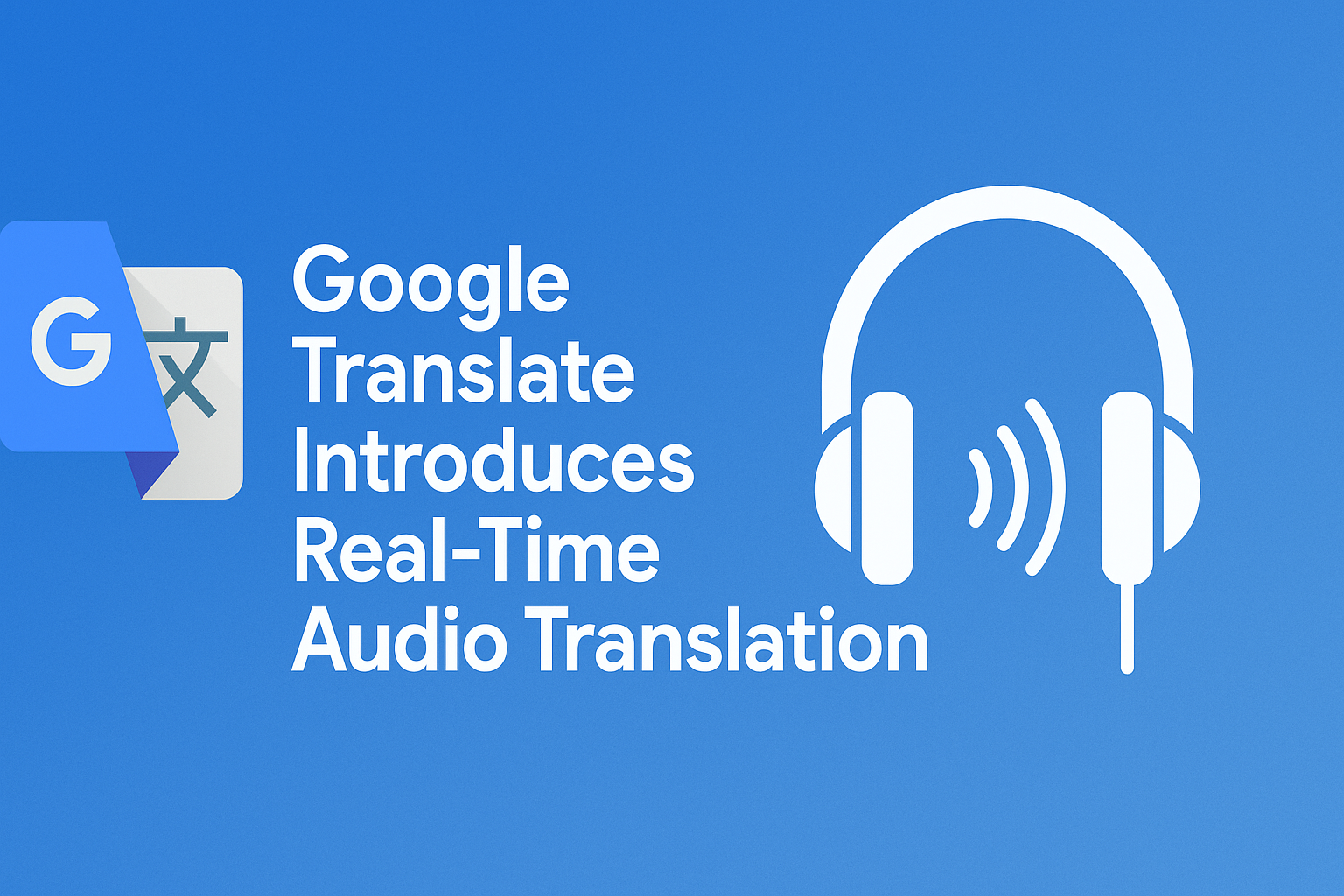 Google Translate Adds Real Time Audio Translation Via Headphones Google Translate Adds Real Time Audio Translation Via Headphones