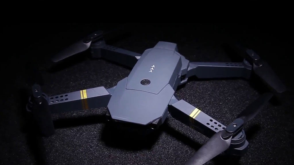 blackbird drone on the ground