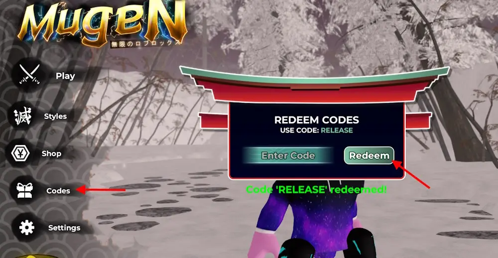 Roblox Mugen Codes That Give Free Spins And Yen