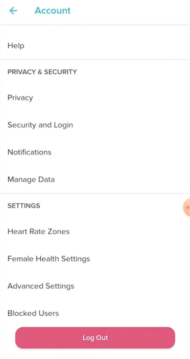 User opening the Fitbit app to access device settings for time correction.