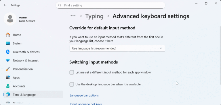 Advanced Keyboard Options What is QWERTY Keyboard?