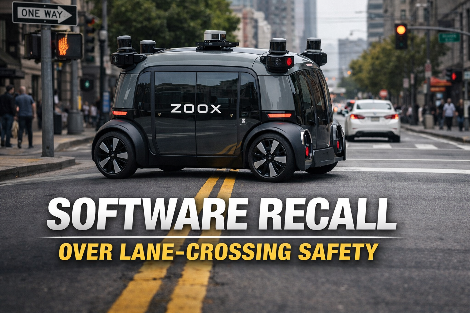 Amazon-Owned Zoox Issues Software Recall Over Lane-Crossing Safety Concerns