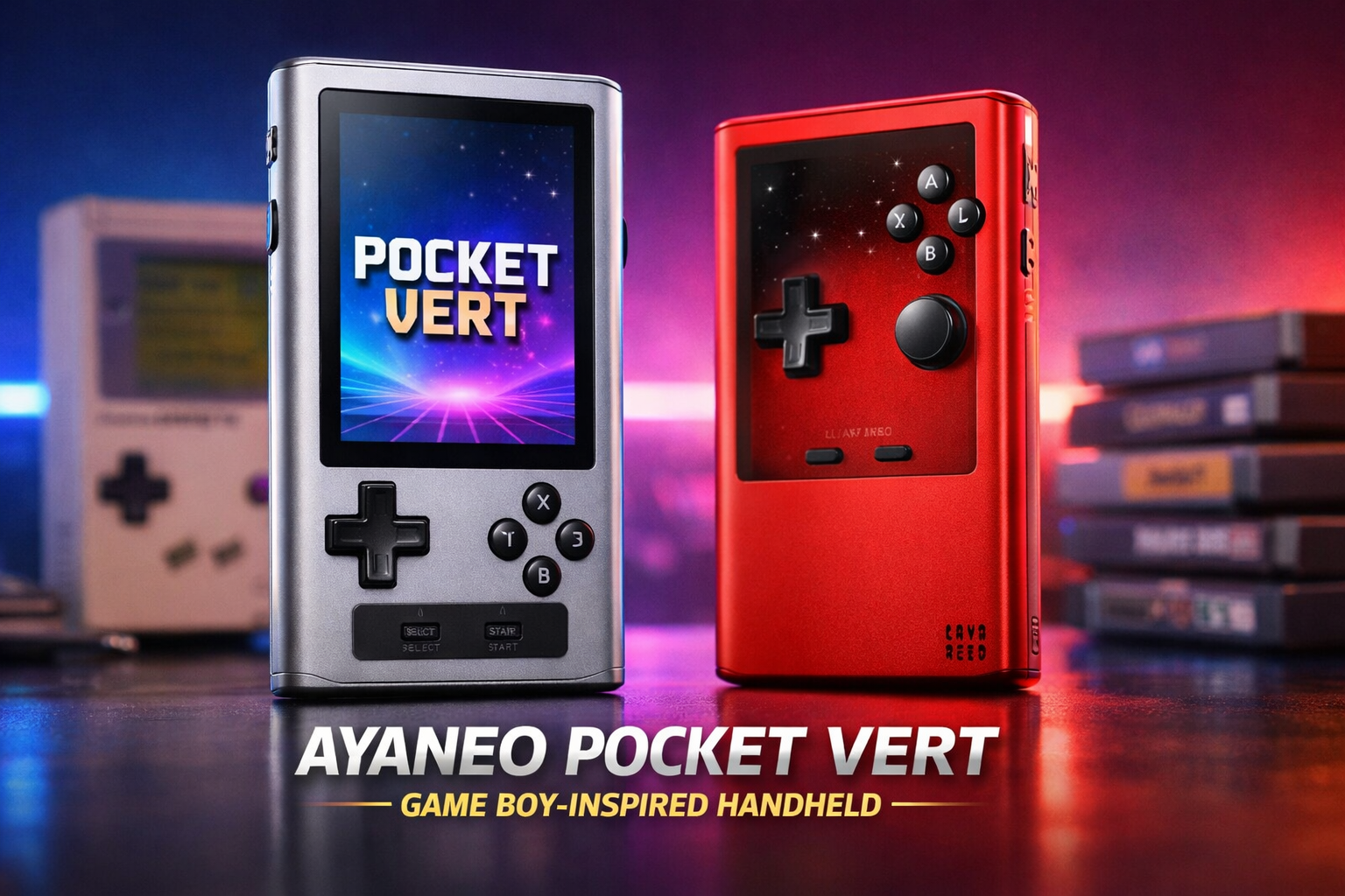 Ayaneo Pocket Vert Brings Game Boy-Inspired Design with $269 Early Bird Price