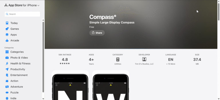 Best iPhone and iPad Compass Apps You can Use Today