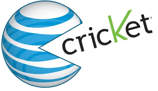 at and t swallowing cricket logo