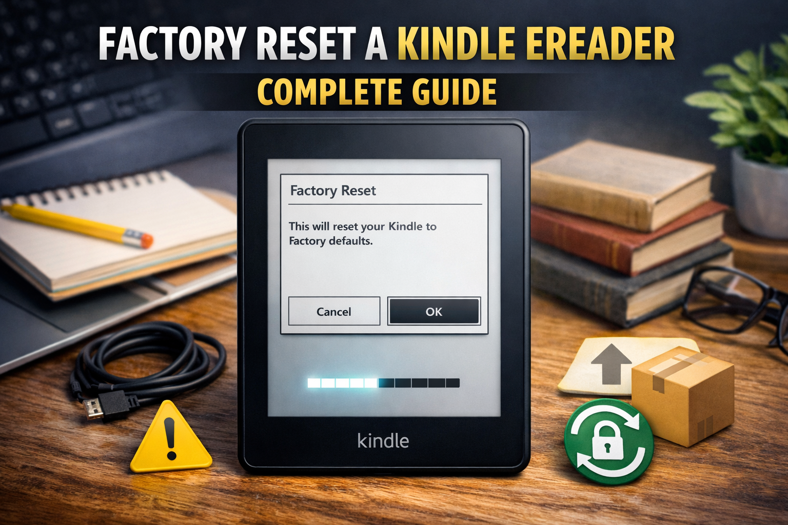 Factory Reset a Kindle eReader (Complete Guide)
