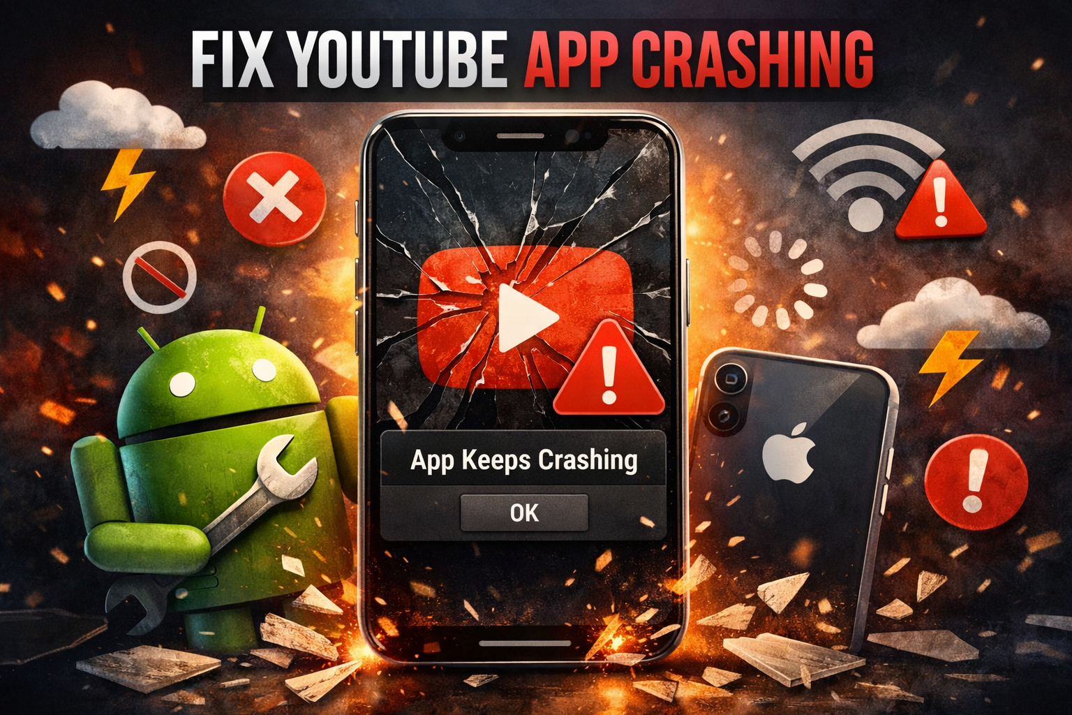 How to Fix YouTube App Crashing
