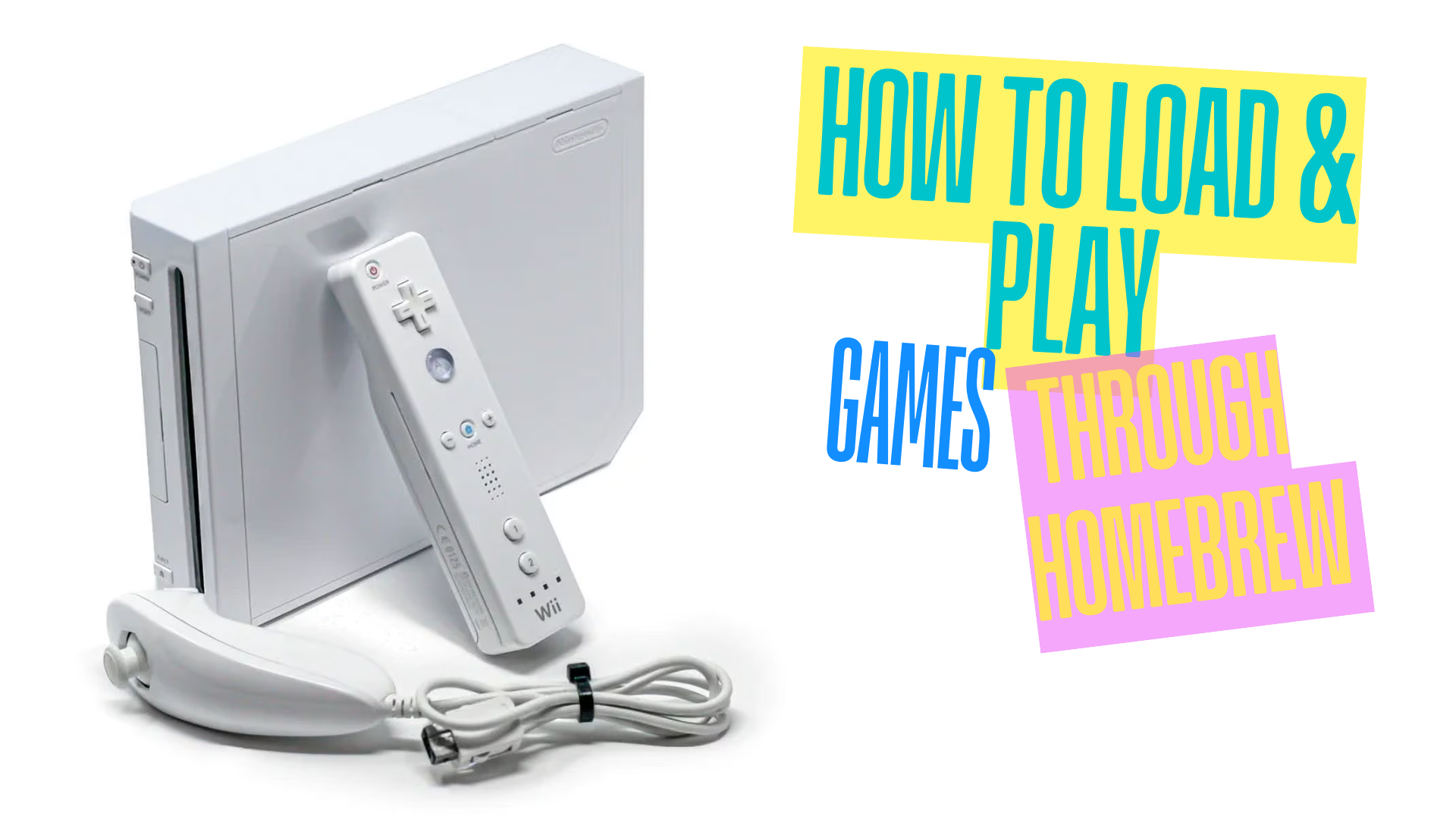 How To Load And Play Wii Games Through Homebrew