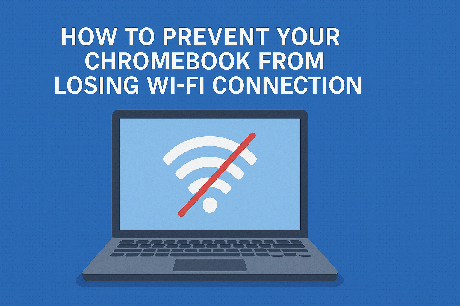 How to Prevent Your Chromebook from Losing Wi-Fi Connection