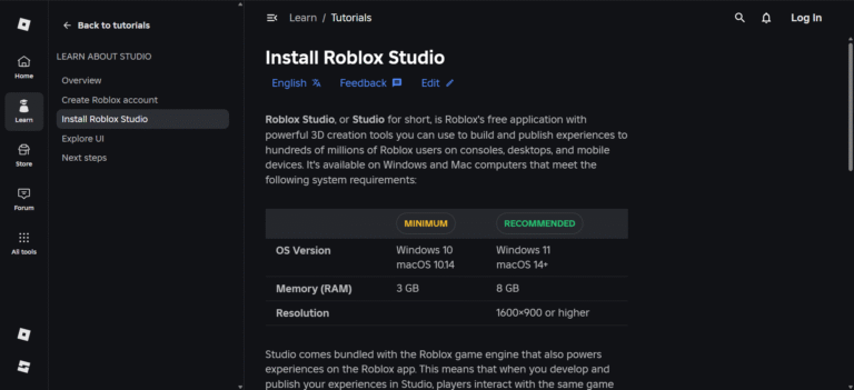 How To Download Roblox Studio On Tablet Install Roblox Studio How To Download Roblox Studio On Tablet 768x351 