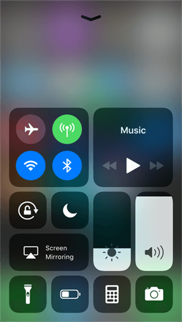 Toggling Airplane Mode on and off to refresh cellular signalâ