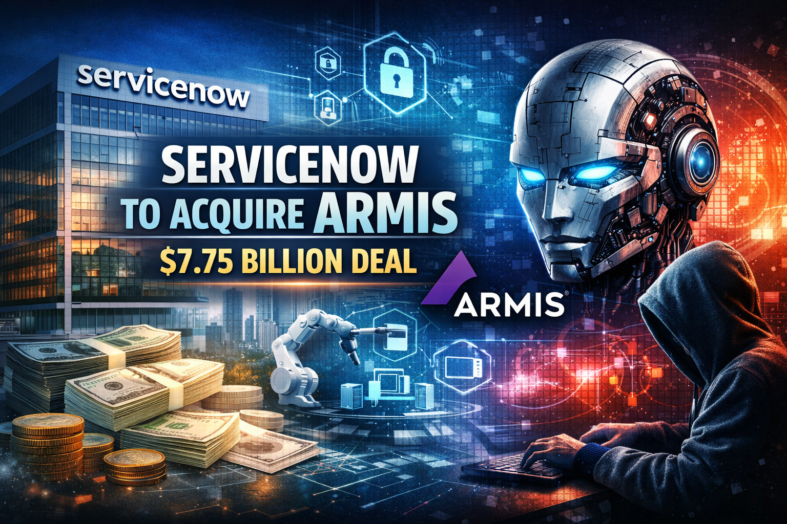 ServiceNow to Acquire Armis for $7.75 Billion as AI-Driven Cyber Threats Escalate