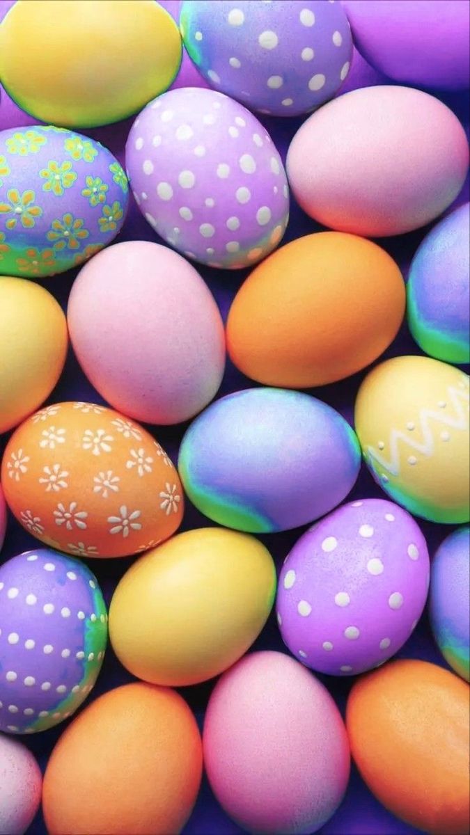 Colorful Easter Eggs wallpaper