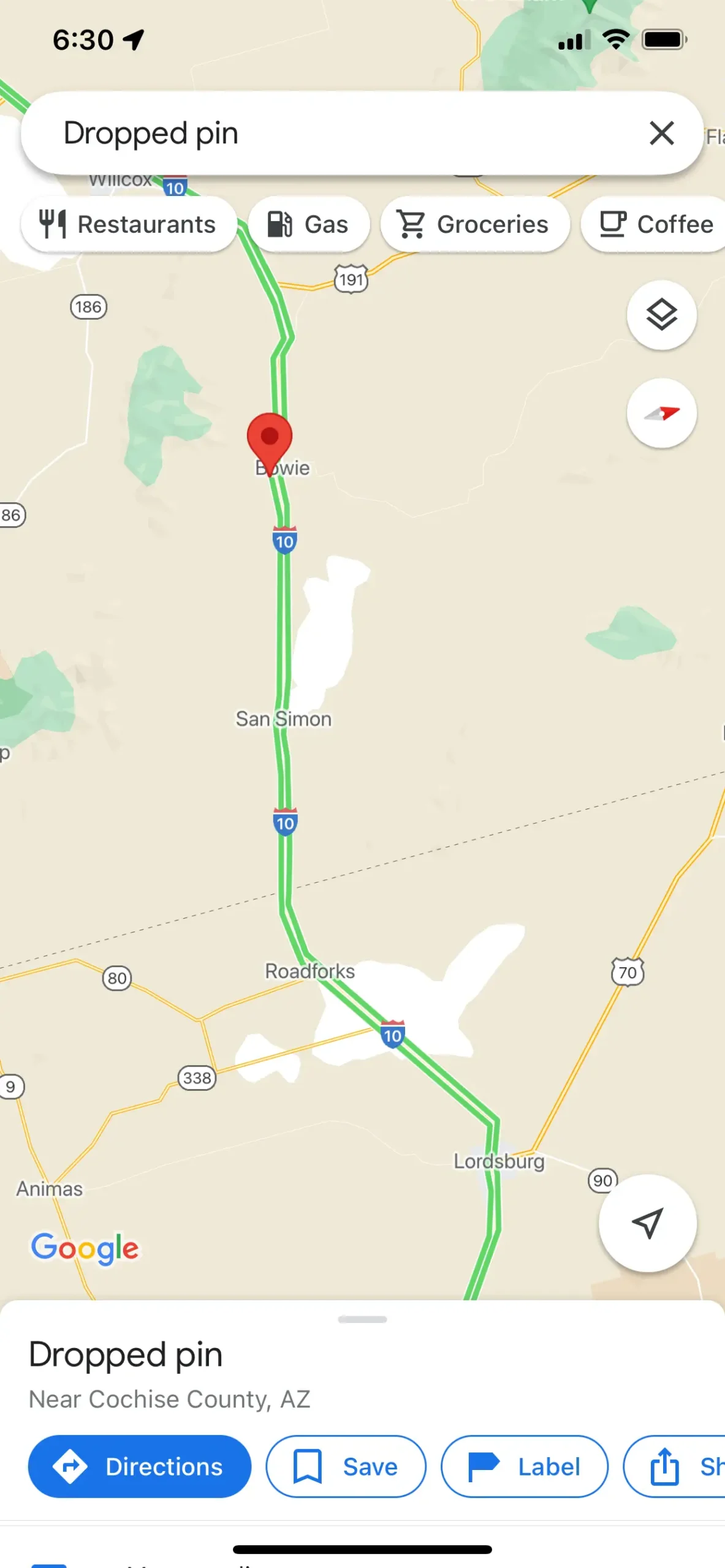 Measure Distance In Google Maps On iPhone and iPad