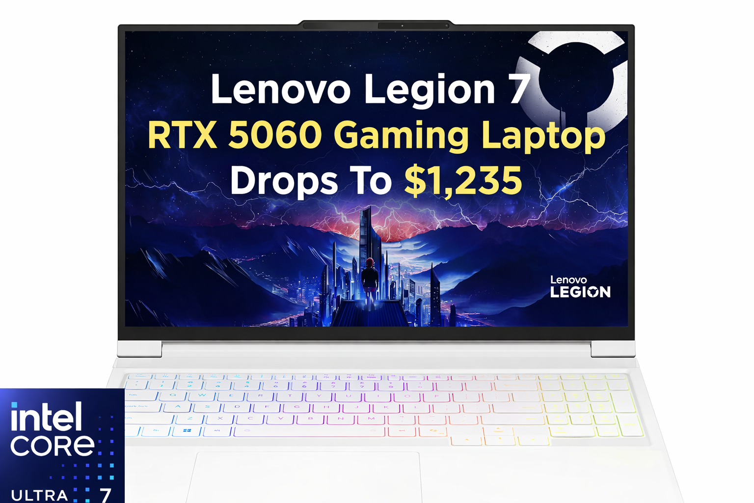 Lenovo Legion 7 RTX 5060 Gaming Laptop Drops To $1,235