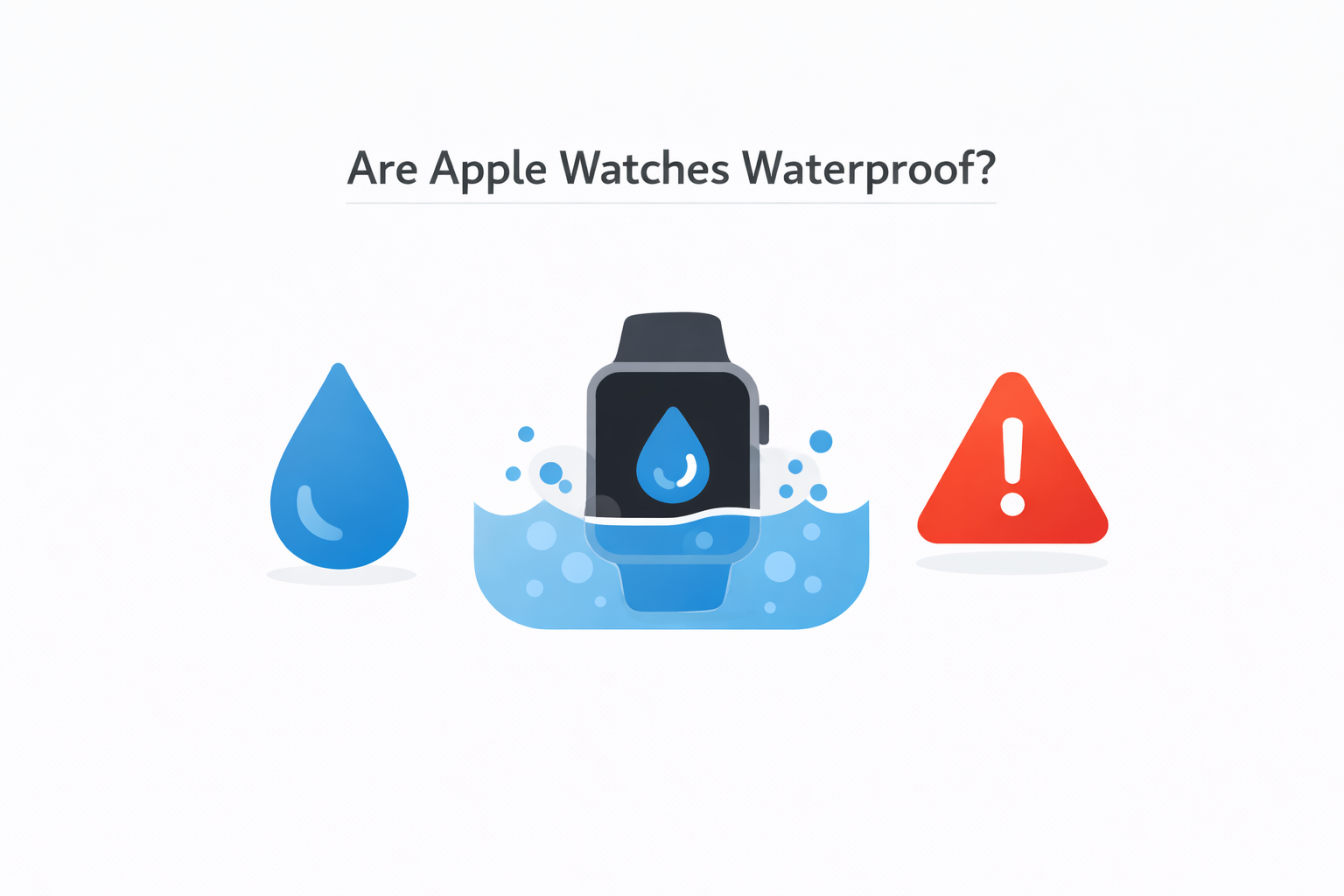 Are Apple Watches Waterproof or Just Water Resistant