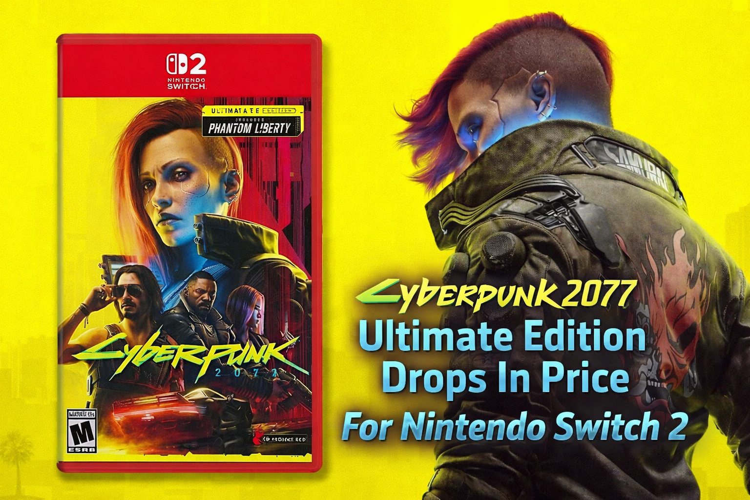 Cyberpunk 2077 Ultimate Edition Drops In Price For Nintendo Switch 2