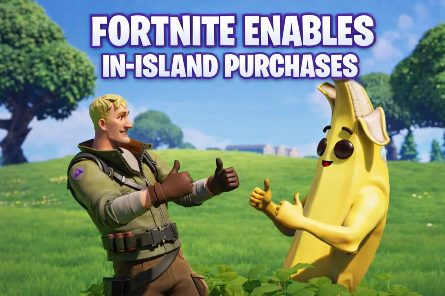 Fortnite Rolls Out In-Island Transactions For Creator-Made Experiences
