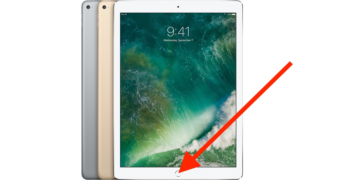 iPad home button