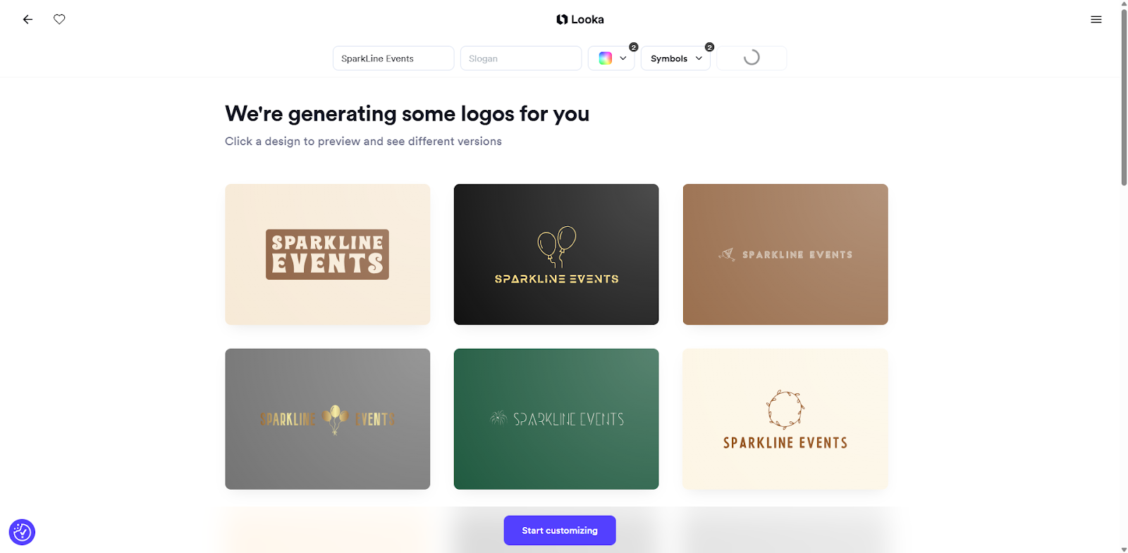 Looka logo makers