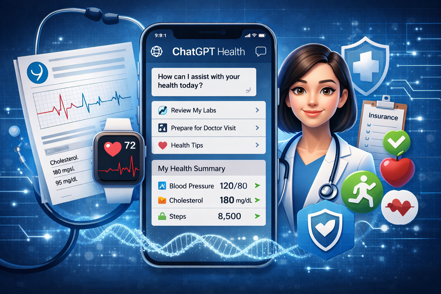 OpenAI Launches ChatGPT Health to Review Medical Records and Answer Health Questions