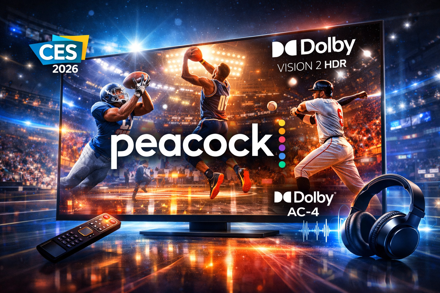 Peacock Becomes First Streaming Service to Adopt Dolby Vision 2 HDR