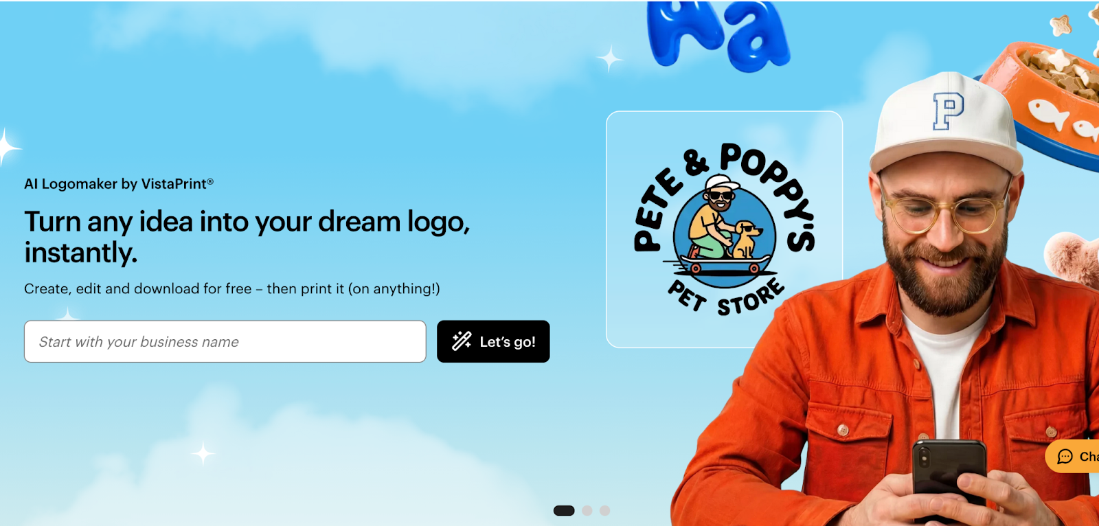 VistaPrint logo maker