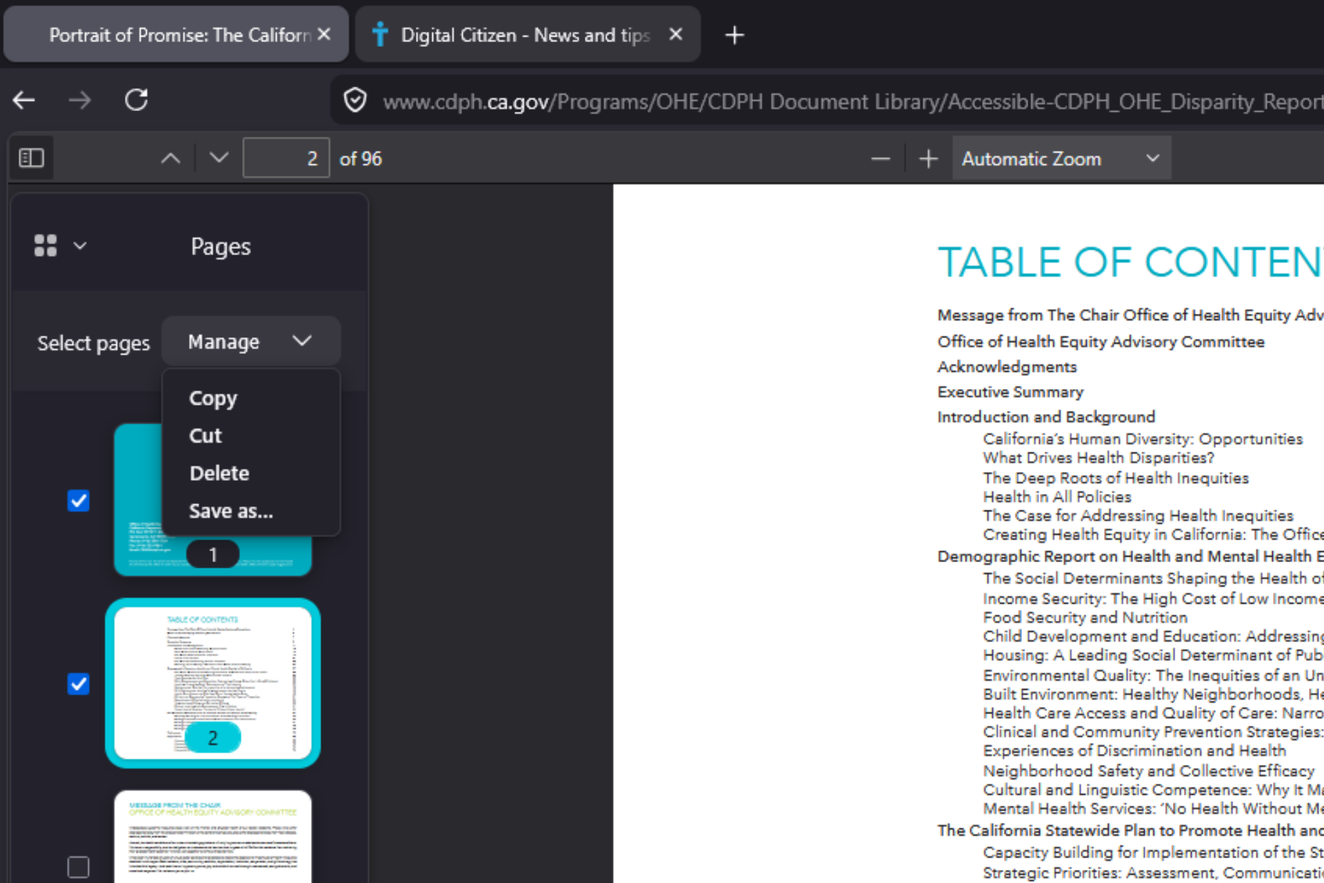 Firefox Nightly Adds Built-In PDF Page Deletion and Reordering, While Chrome and Edge Don’t