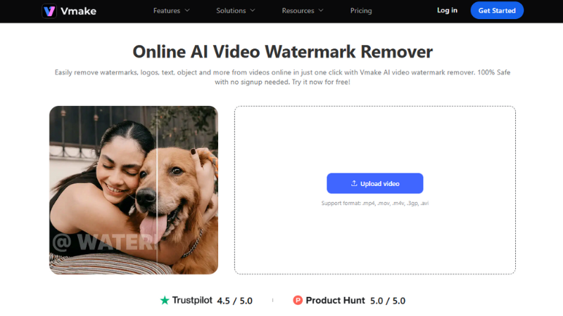 AI watermark remover