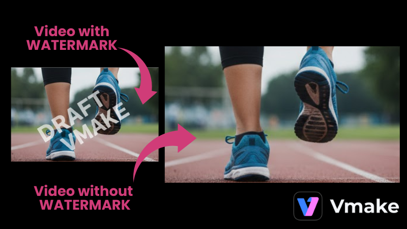 Vmake AI watermark removal