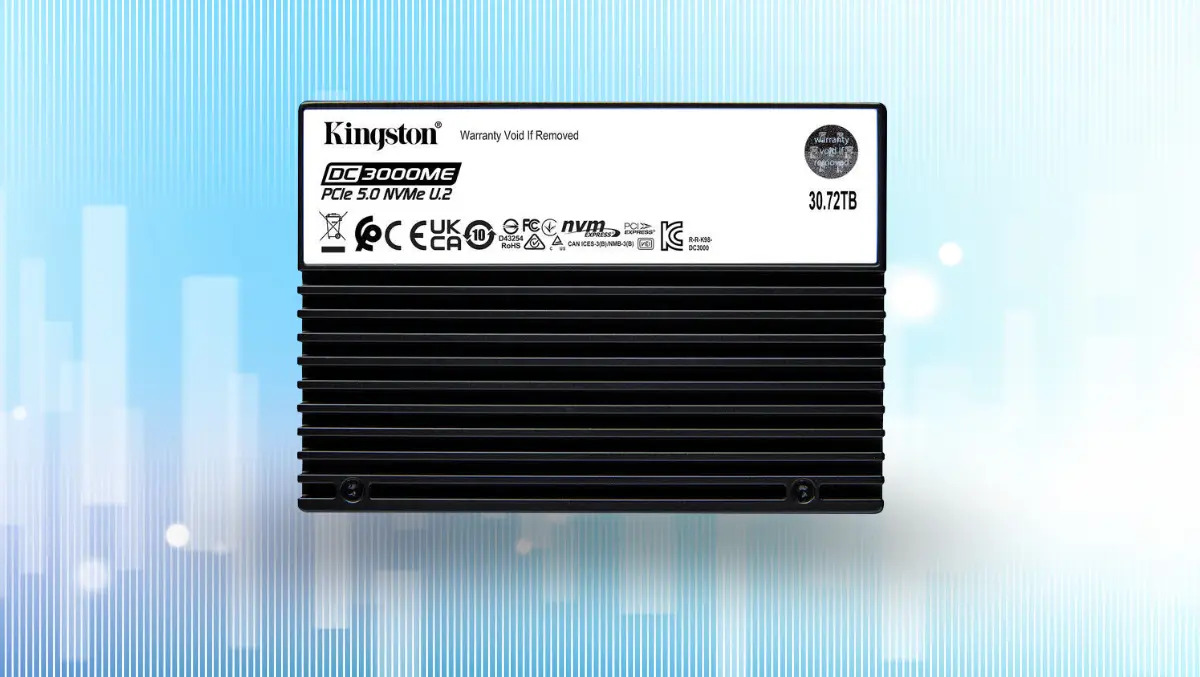 Kingston launches 30.72TB PCIe 5.0 SSD for AI and cloud data centers