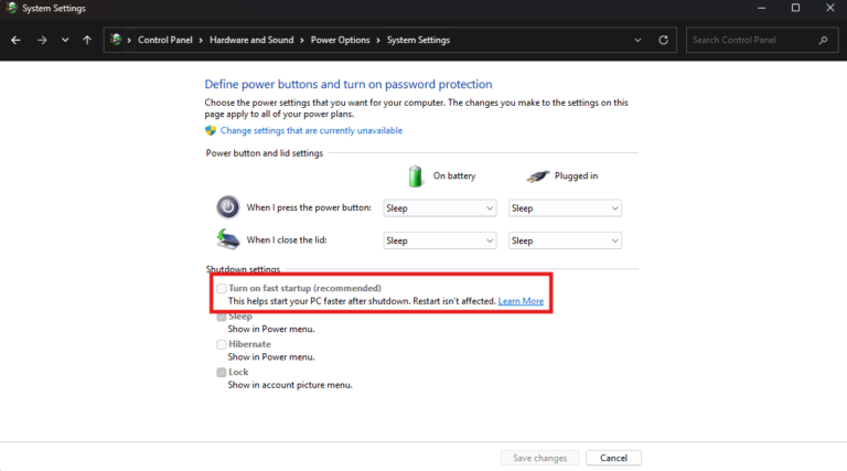 Is Fast Startup On or Off in Windows 11? (How to Check and What It ...