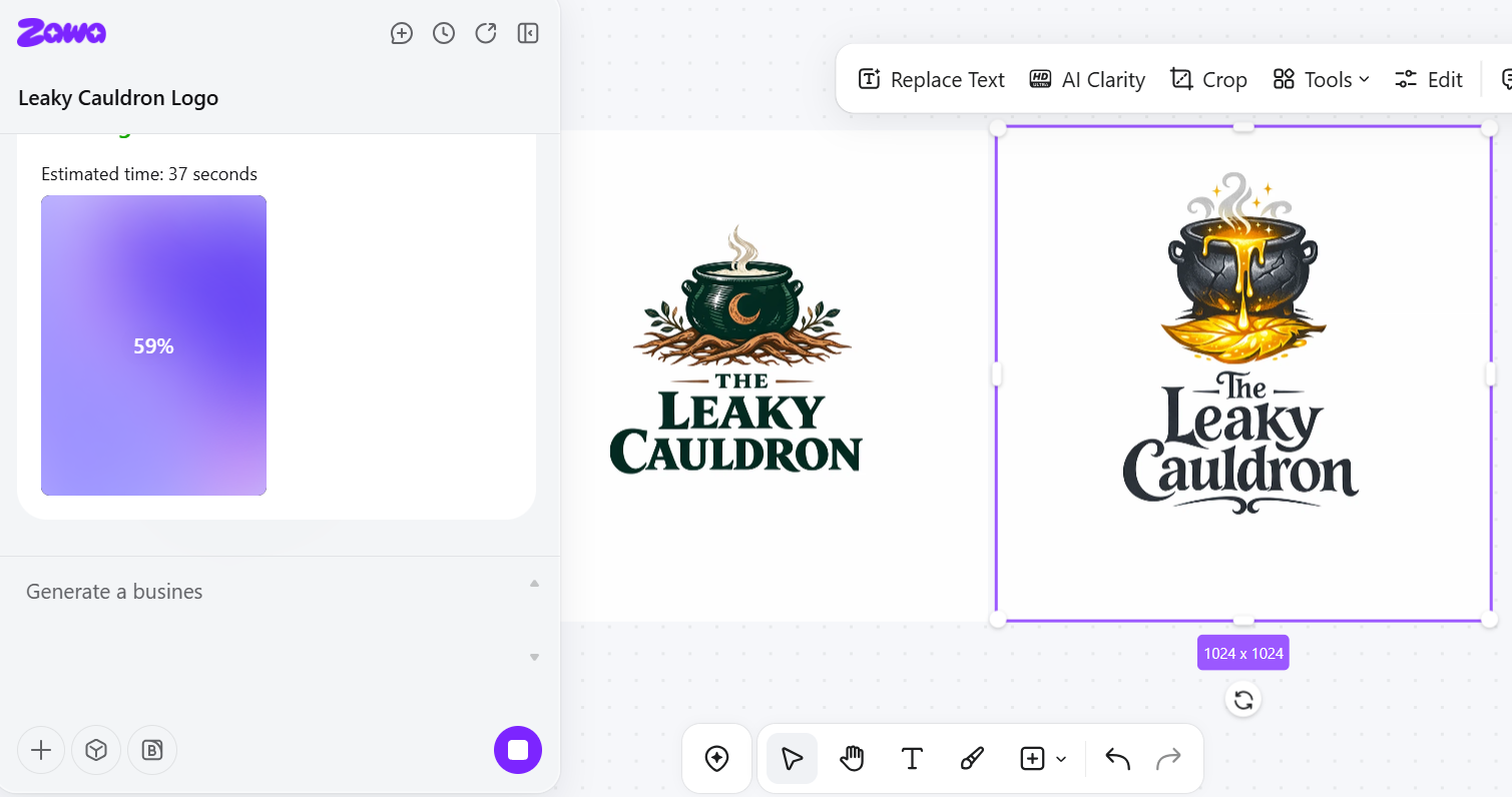 Logo editor