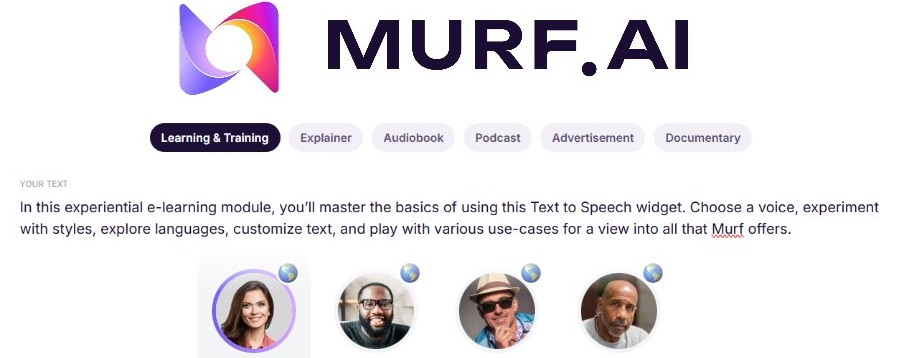 Murf AI Voice Generators