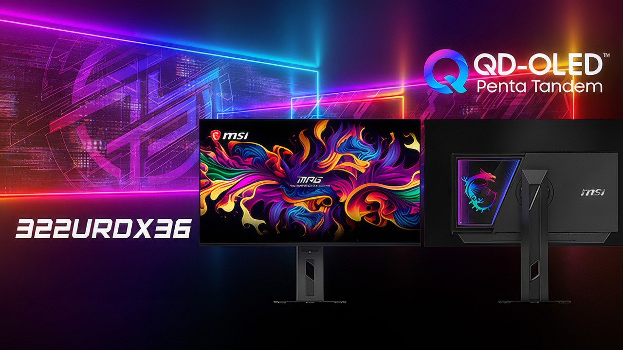 MSI’s new 32 inch OLED monitor can switch from 4K 360Hz to 1080p 680Hz