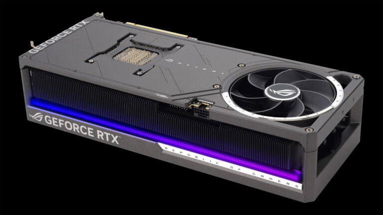 ASUS teases gold and black ROG Astral RTX 50 Series GPU for ROG’s 20th ...
