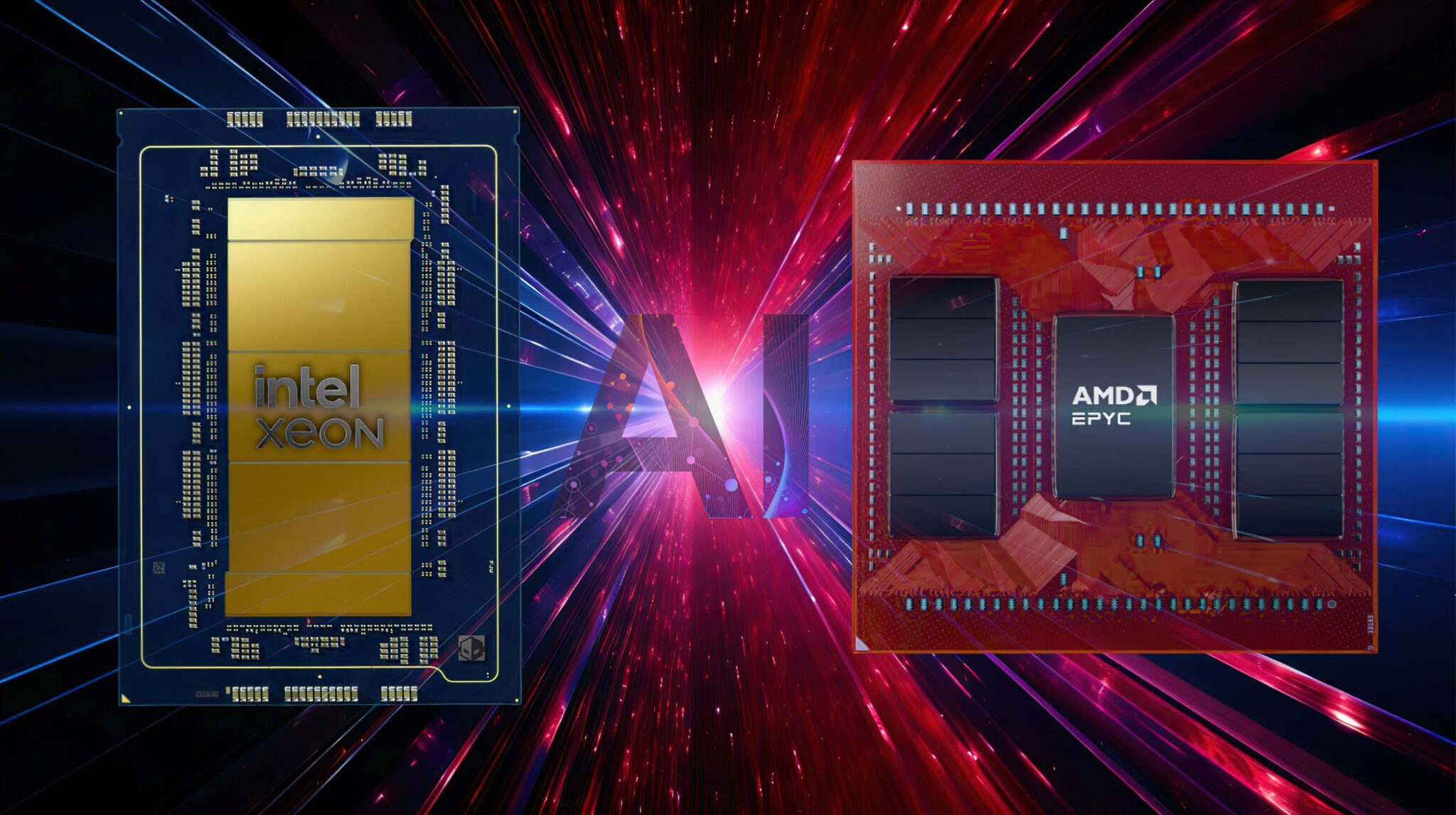 AMD overtakes Intel in data center revenue for the first time as AI ...